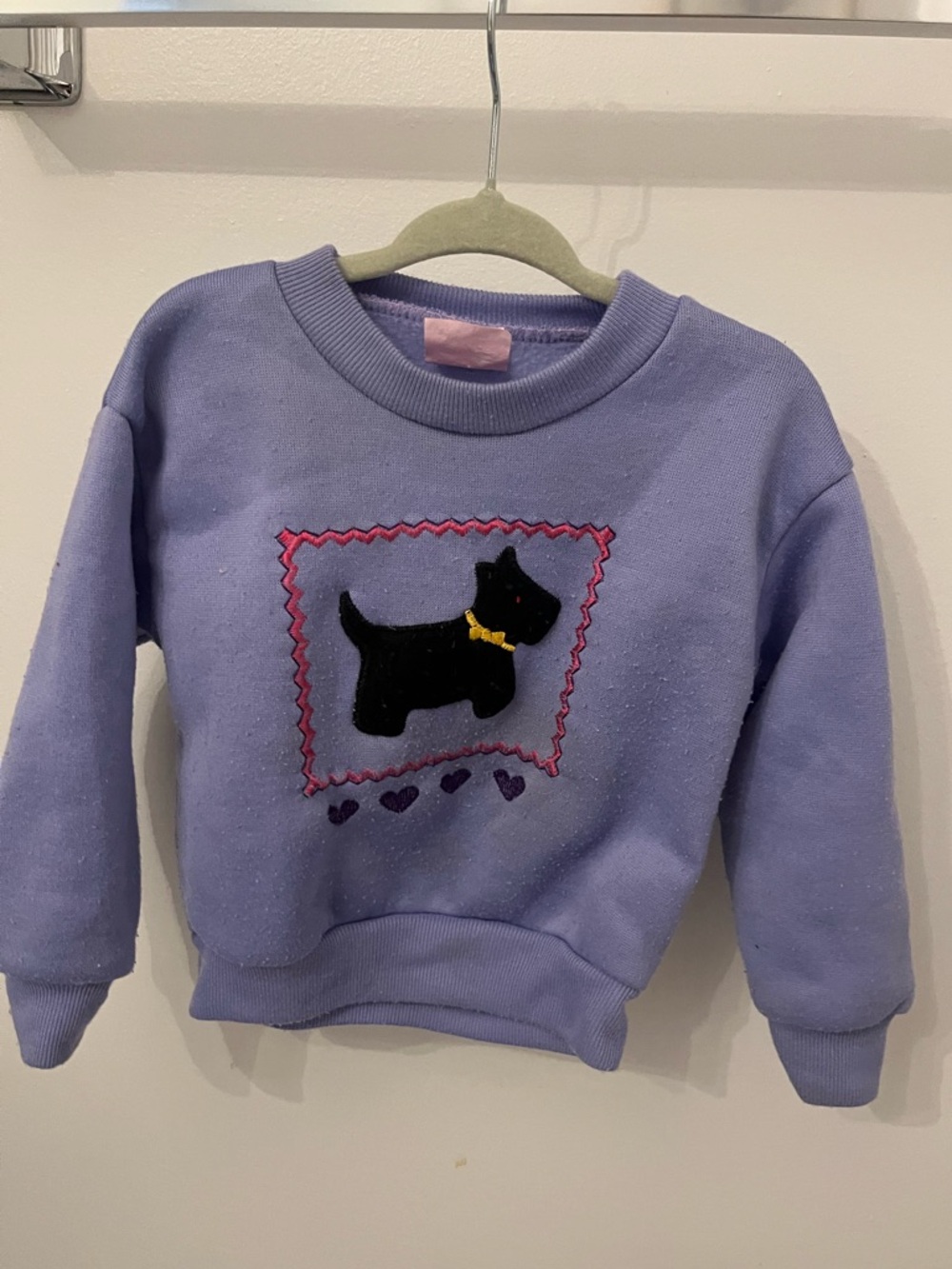Vintage Scottie Dog Sweater